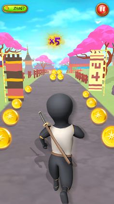 Ninja Runner 3D: Dash Run Game - Screenshot 4