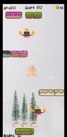 Gingerbread Jumper:cookie jump - Screenshot 1