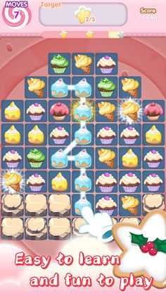 Cake Land - Line Match 3 - Screenshot 2