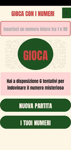 GIOCA CON I NUMERI - Screenshot 1
