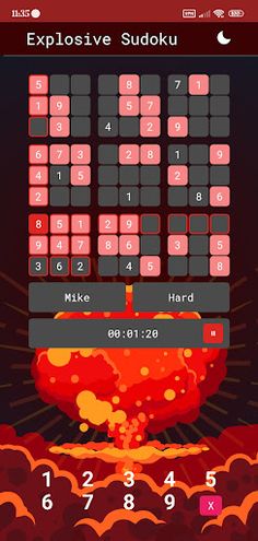Explosive Sudoku - Screenshot 2