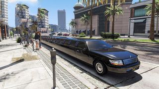 Big City Limo Car Driving Game - Screenshot 1