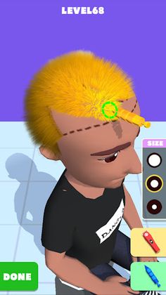 Hair Transplant Simulation - Screenshot 1