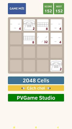 2048 Cells - Screenshot 1