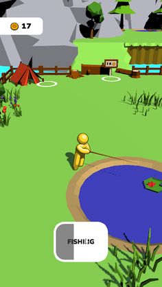 Fishing Lake Idle - Screenshot 1