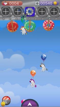Fat Unicorns: Balloon Shooter - Screenshot 1