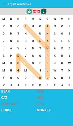 English Word Search Game - Screenshot 4
