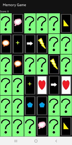 Basic Memory Game - Screenshot 1