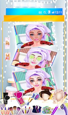لعبة وضع المكياج - العاب بنات - Screenshot 3