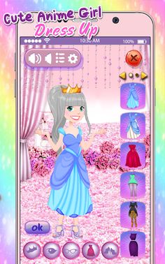 Cute Anime Girl Dress Up - Screenshot 3