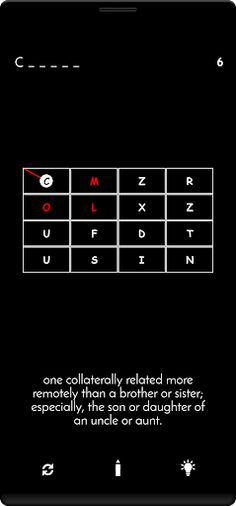 The Word Matrix - Find'em - Screenshot 4