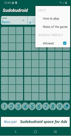 Sudokudroid - Screenshot 2