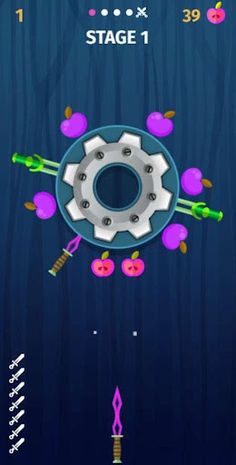 Chakku - Knife dart Game - Screenshot 2