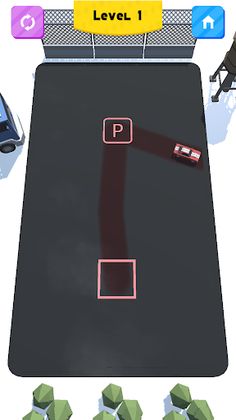 Drawing to Park the Car - Screenshot 2