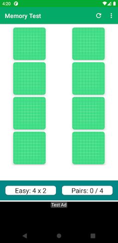 Memory Game - Screenshot 1