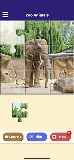 Zoo Animals Puzzle - Screenshot 1