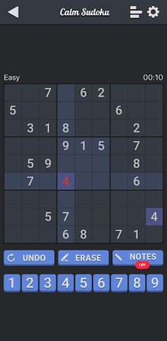 Calm Sudoku - Screenshot 3