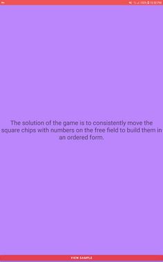 Fifteen Puzzle - Screenshot 2