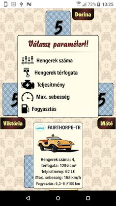 Autóskártya Retro - Screenshot 2