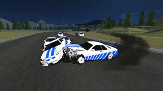 Racing Simulator with Crashes - Screenshot 1
