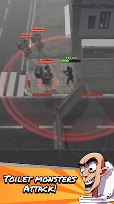 Toilet War - Monster Attack - Screenshot 1