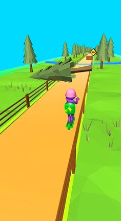 Electro Scooter: Forest Ride - Screenshot 4