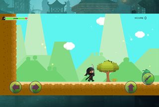 Ninja Warrior - Screenshot 1