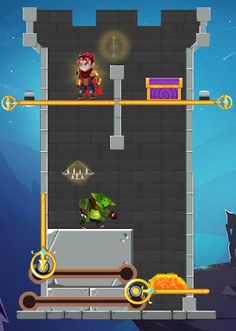 Hero Rescue: Pin Pull Game - Screenshot 2