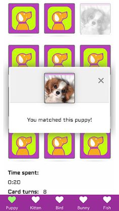 Pet Memory Game - Screenshot 3