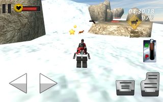 Snowmobile Park Horizon Dawn - Screenshot 1
