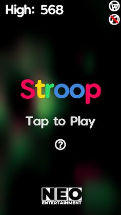 Stroop - Screenshot 1