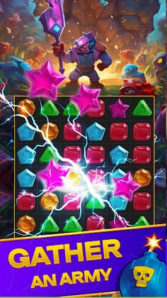 Crystal Saga: match 3 d games - Screenshot 2