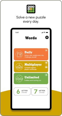 Worde: Daily & Unlimited - Screenshot 1