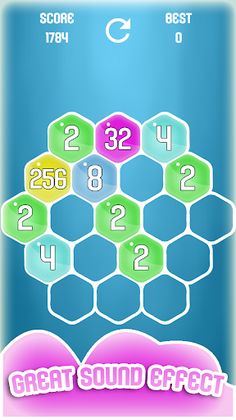 2048 Hexa Number Merge Puzzle - Screenshot 3