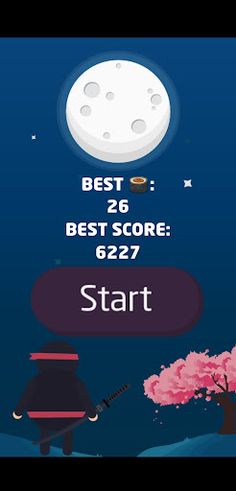 Ninja Runner Collect Food - Screenshot 1