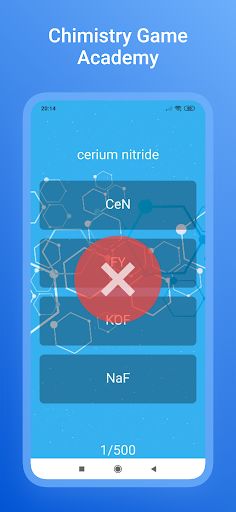 Chemical Formula Quiz - Screenshot 2