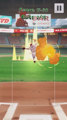 10xBaseball: 10 balls at once - Screenshot 2