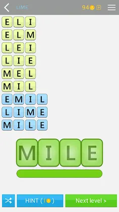 AnagramApp. Word anagrams - Screenshot 4