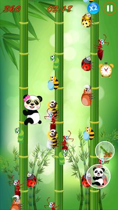 Panda Attack: Slide & Throw - Screenshot 4