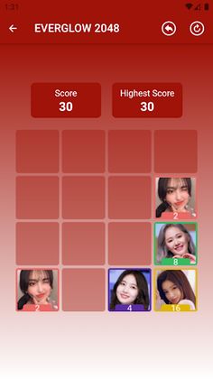 EVERGLOW 2048 Game - Screenshot 4