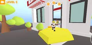 Obby Parkour Burger Cafe Room - Screenshot 1