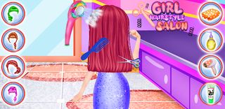 Cute Girl Hairstyles Spa Salon - Screenshot 1