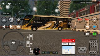 Bus telolet simjulator 3D - Screenshot 2