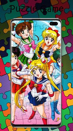 Sailor Moon game puzzle - Screenshot 3