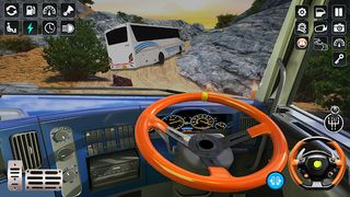 Mega Coach Bus Sim 3d Bus Game - Screenshot 1