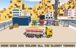 Blocky Truck Simulator - Screenshot 3