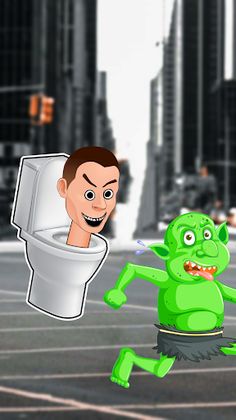 Monster Maker - Toilet Games - Screenshot 1