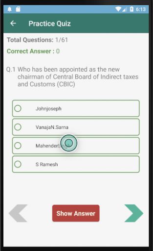 FIT Multiple Choice QUIZ - Screenshot 2