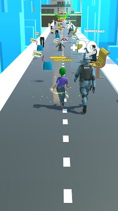 Love Run: Girl Runner 3d - Screenshot 1