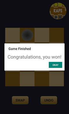 Raps - 2 player Board game - Screenshot 4